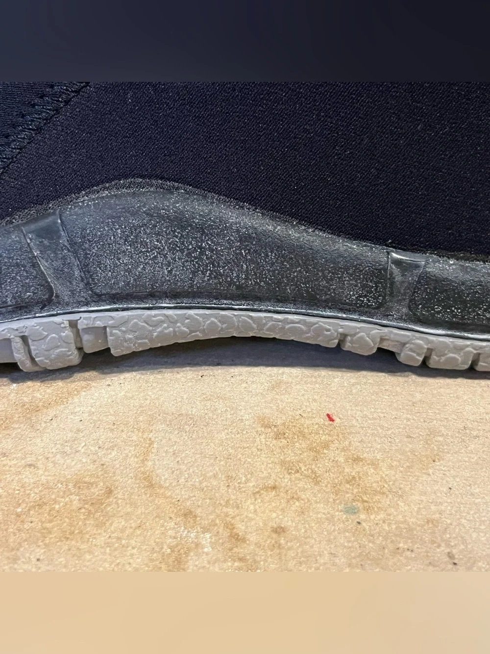 L.L. Bean Wet Suit Black Neoprene Zip Boots